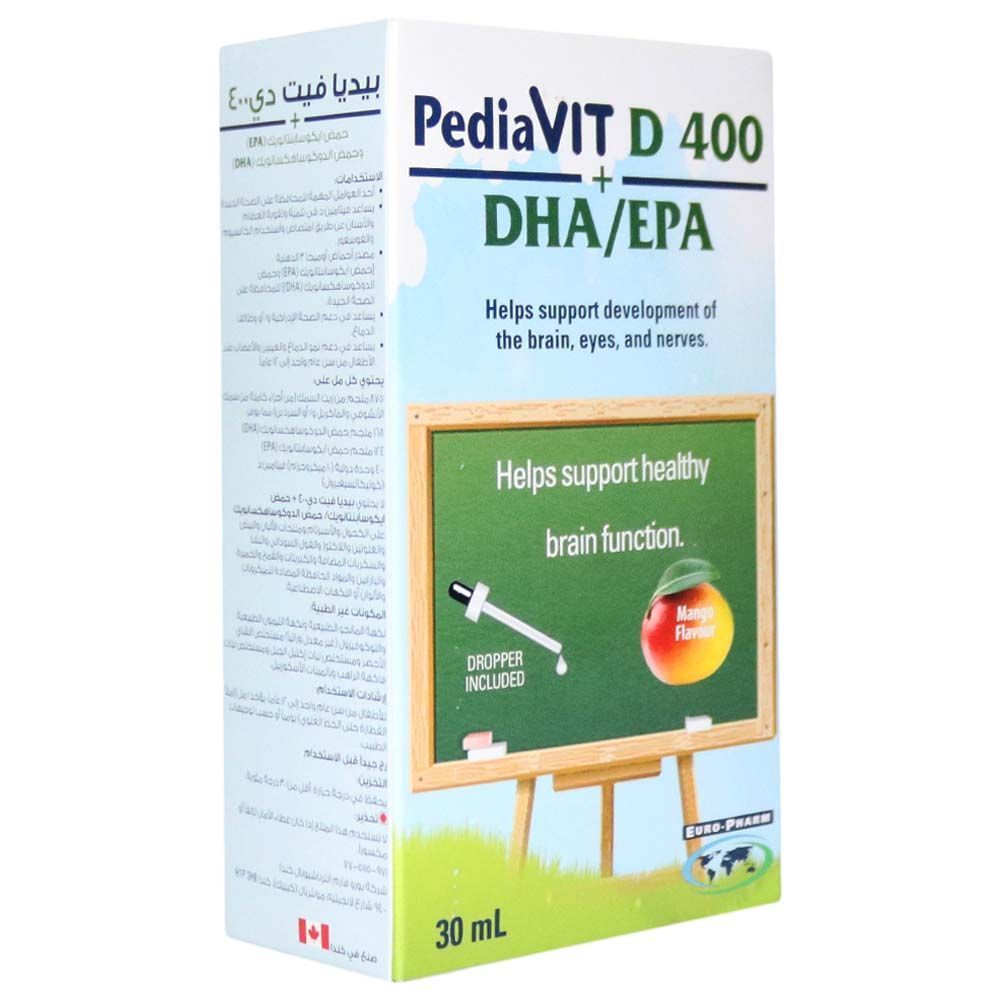 Pediavit D 400 + DHA / EPA Drops 30 mL