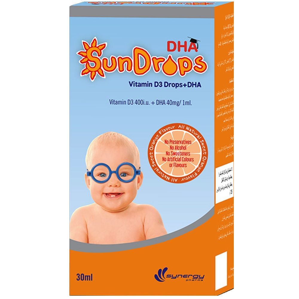 سينرجي DHA Sundrops 30 مل