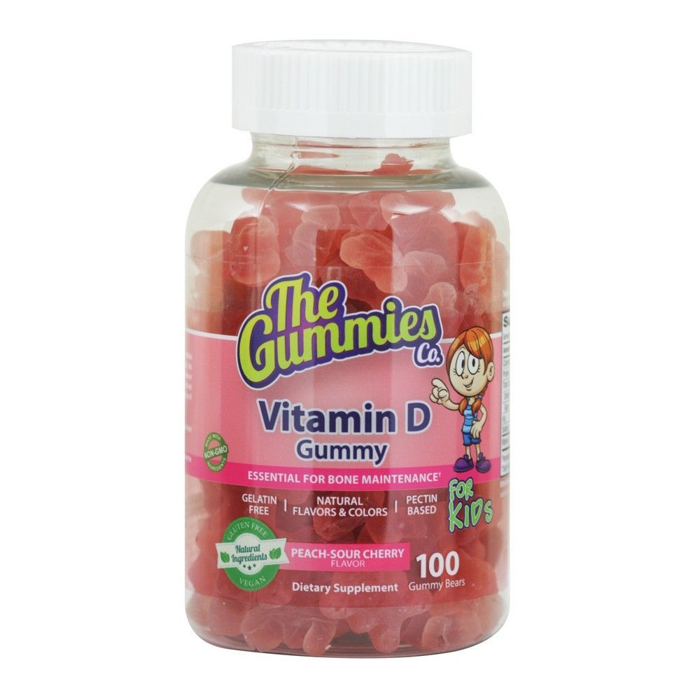 The Gummies Co فيتامين د للأطفال علكة 100 حبة