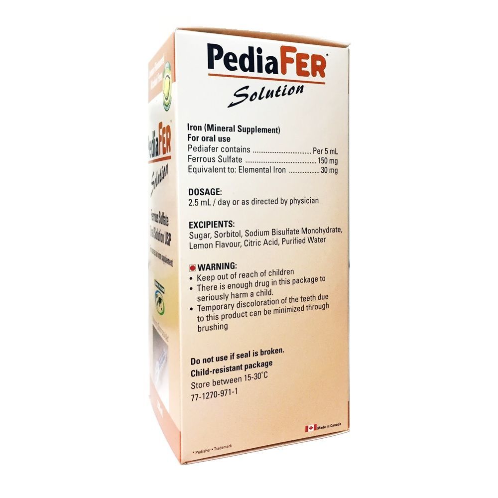 PediaFer Solution 250 mL