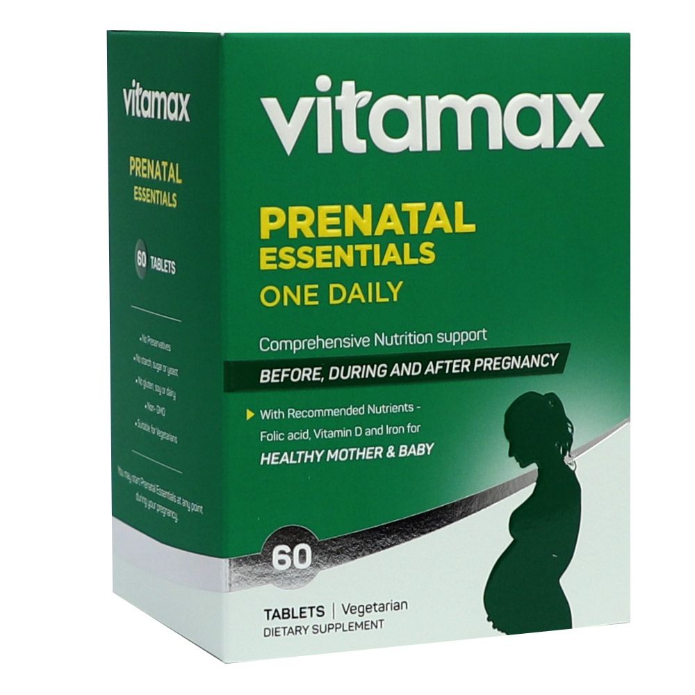 Vitamax Prenatal Essentials One Daily Tablets 60&#039;s