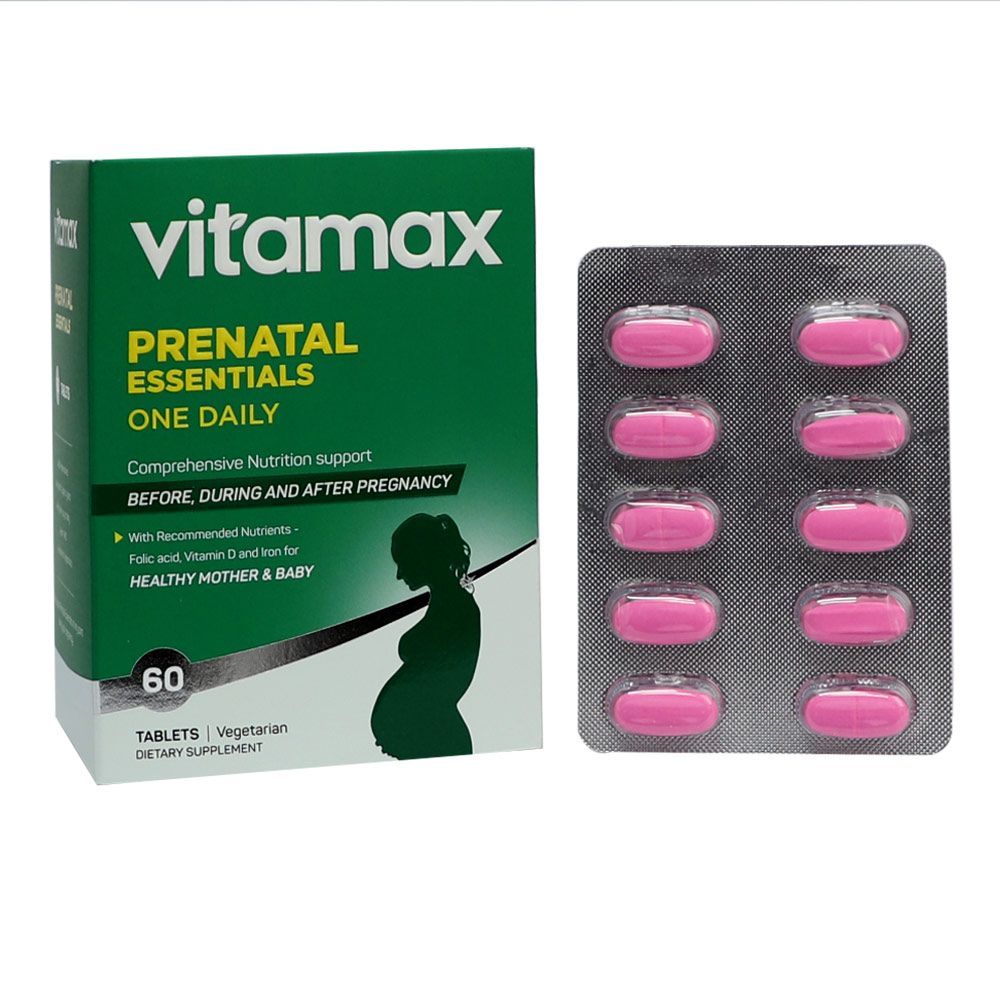 Vitamax Prenatal Essentials One Daily Tablets 60&#039;s