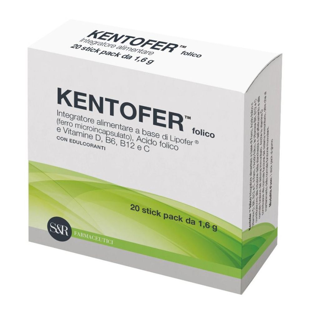 عبوات Kentofer Folico Stick للاستخدام عن طريق الفم 1.6 جم 20 كيس