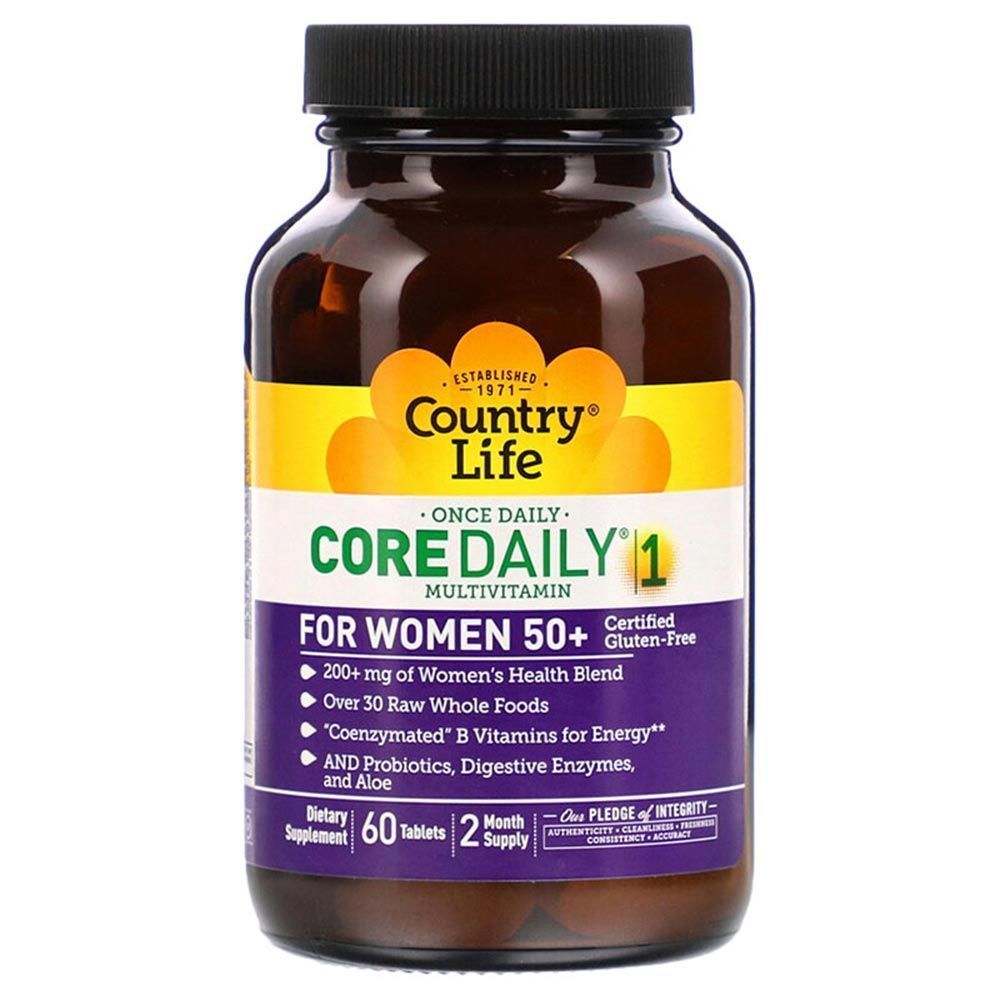 Country Life Core Daily-1 Women 50+ Tablets 60&#039;s