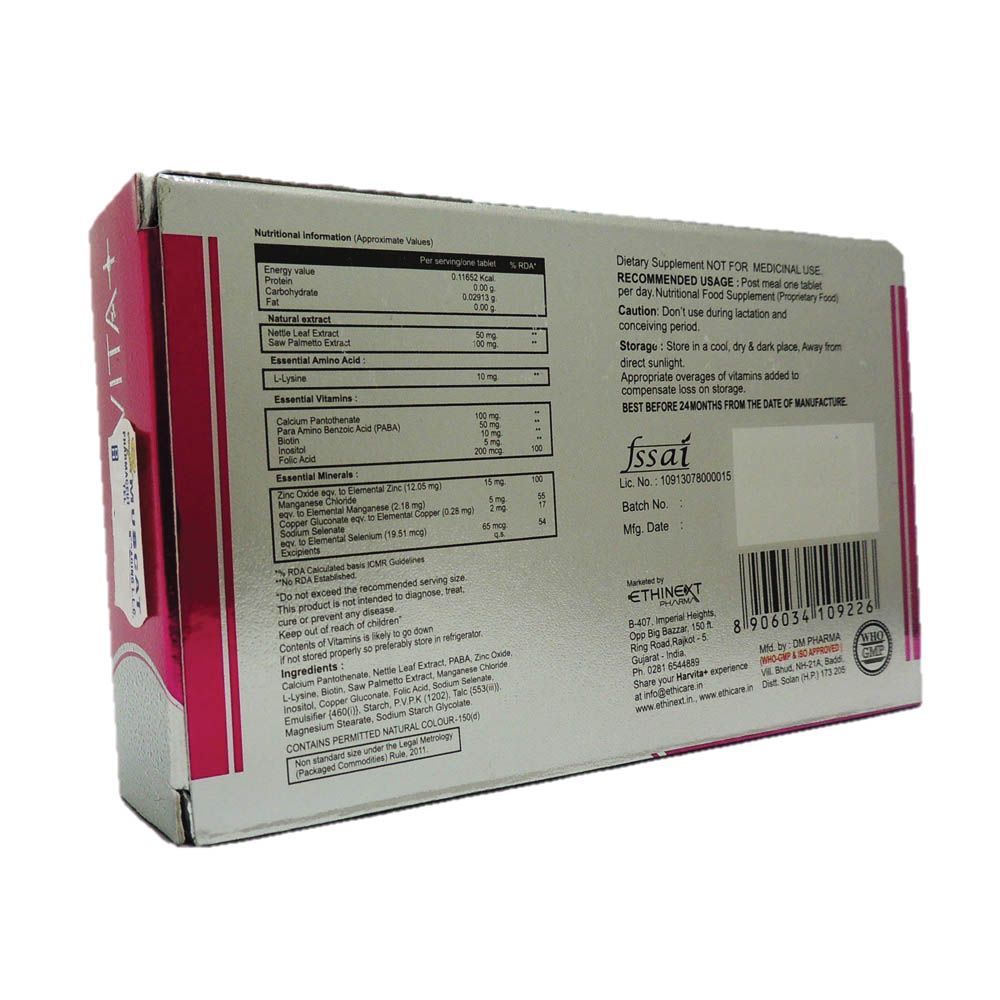 Hairvita Plus Tablets 30&#039;s