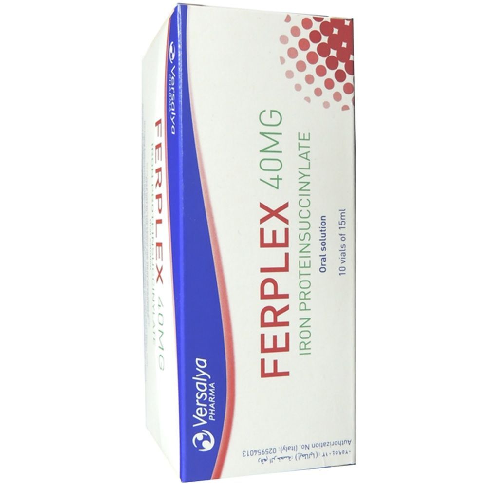 Ferplex 40 mg Oral Solution 15 mL Vial 10&#039;s