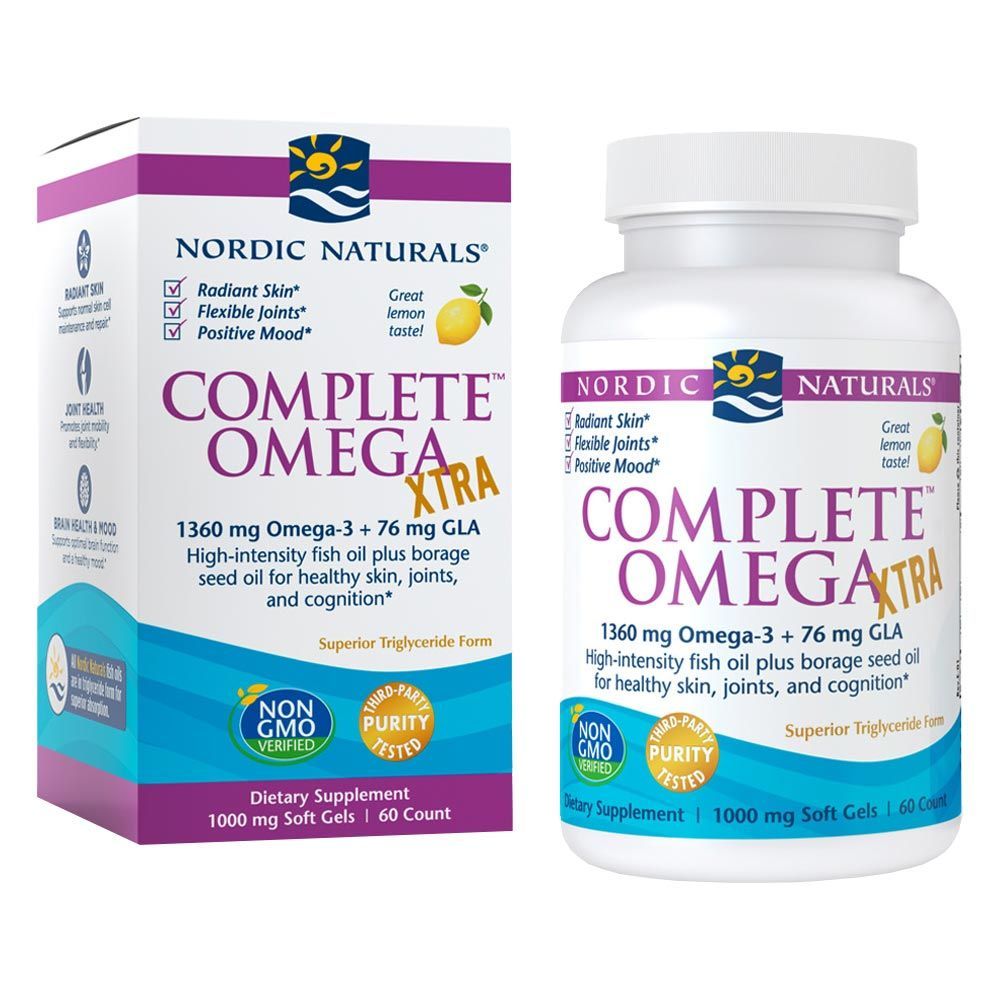 Nordic Naturals Complete Omega Xtra Softgel 60&#039;s