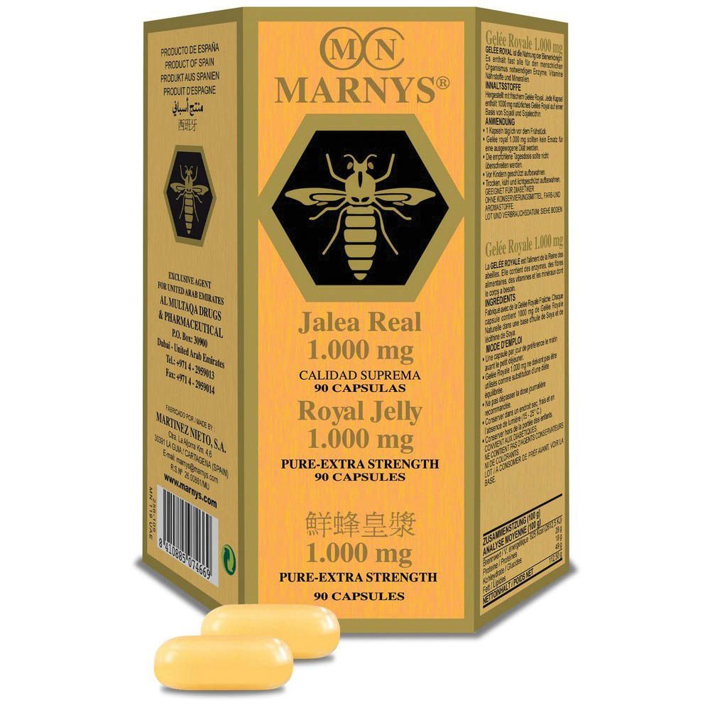 Marnys Royal Jelly 1000 mg Capsules