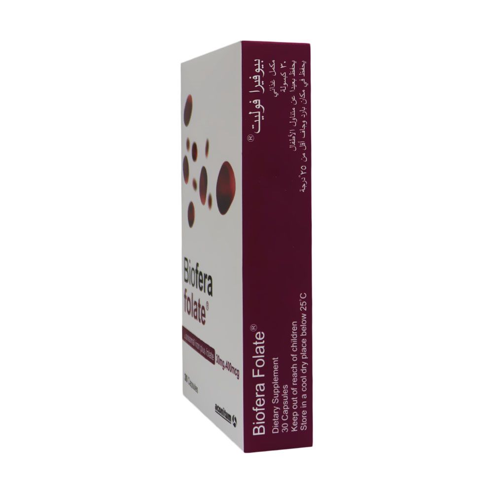 Biofera Folate Capsules 30&#039;s