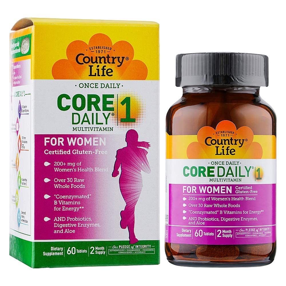 Country Life Core Daily-1 for Women Tablets 60&#039;s 8192