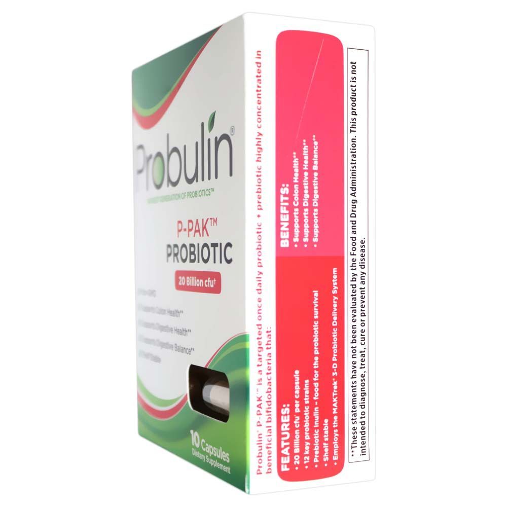 Probulin P-Pack Probiotic Capsules 10&#039;s