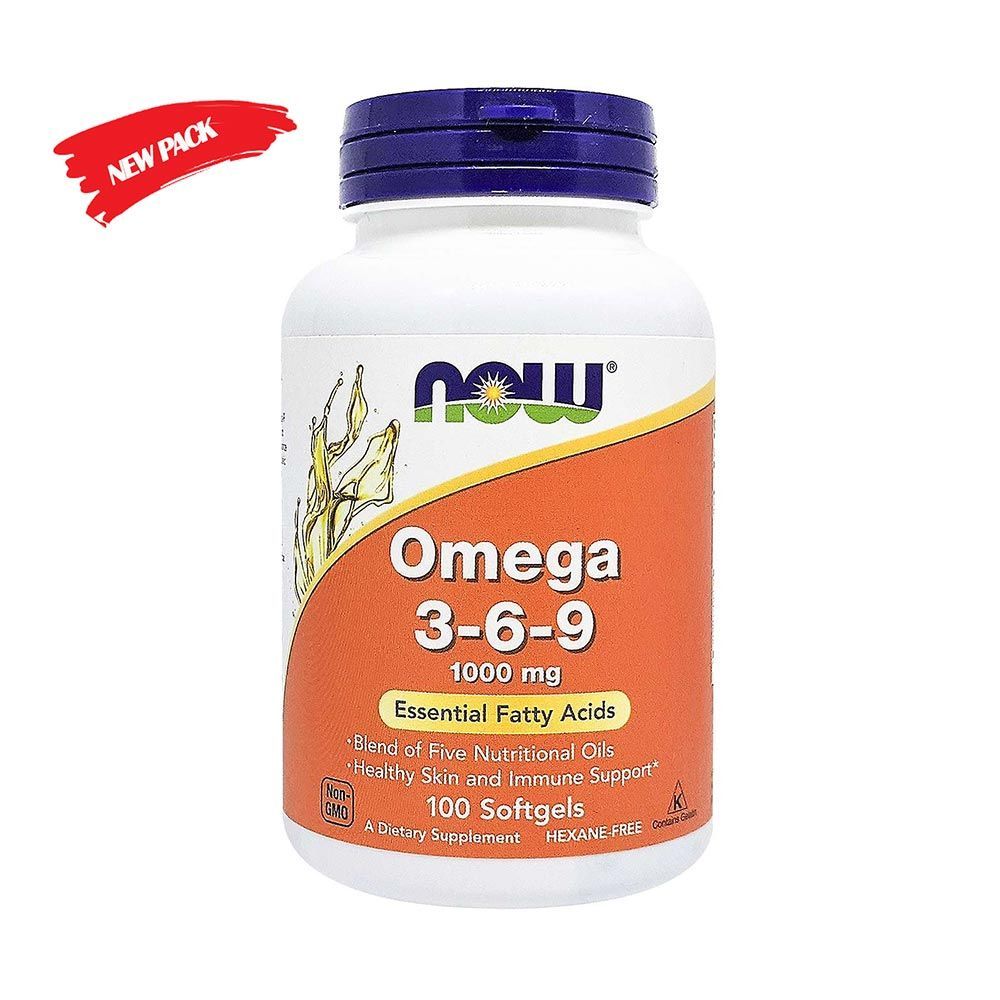 Now Omega 3-6-9 1000 mg Softgels 100&#039;s
