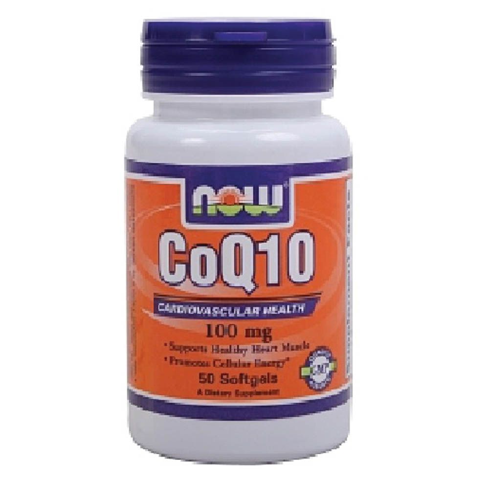 Now CoQ10 100 mg Softgels 50&#039;s