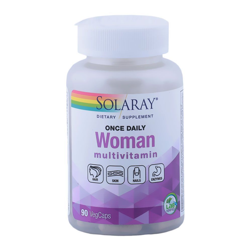 Solaray Once Daily Woman Multivitamin VegCaps 90&#039;s