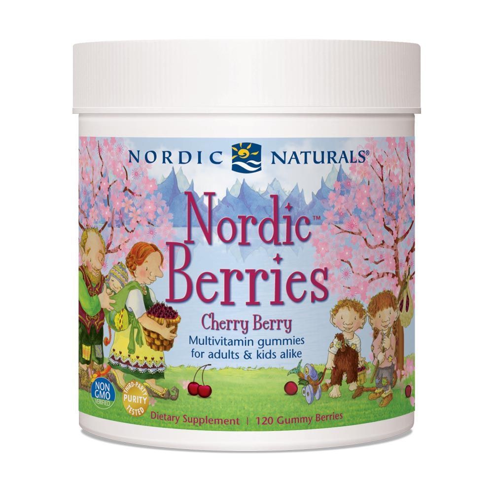 Nordic Naturals Kids and Adults Nordic Berries Multivitamins Gummies 120&#039;s
