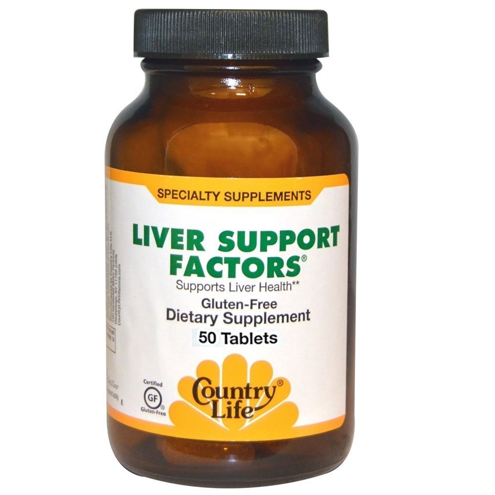 Country Life Liver Support Factors Tablets 50&#039;s