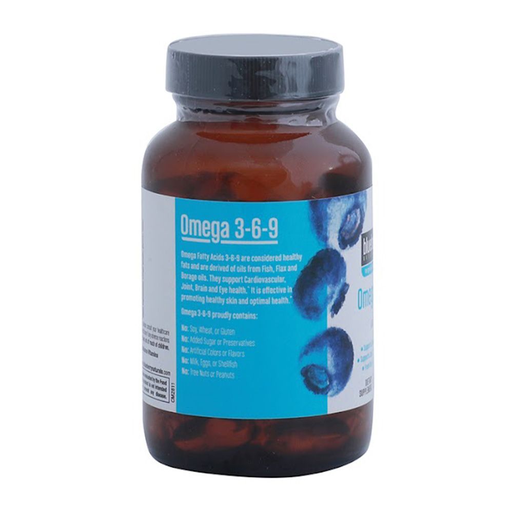 Blueberry Naturals Omega 3-6-9 Softgels 60&#039;s