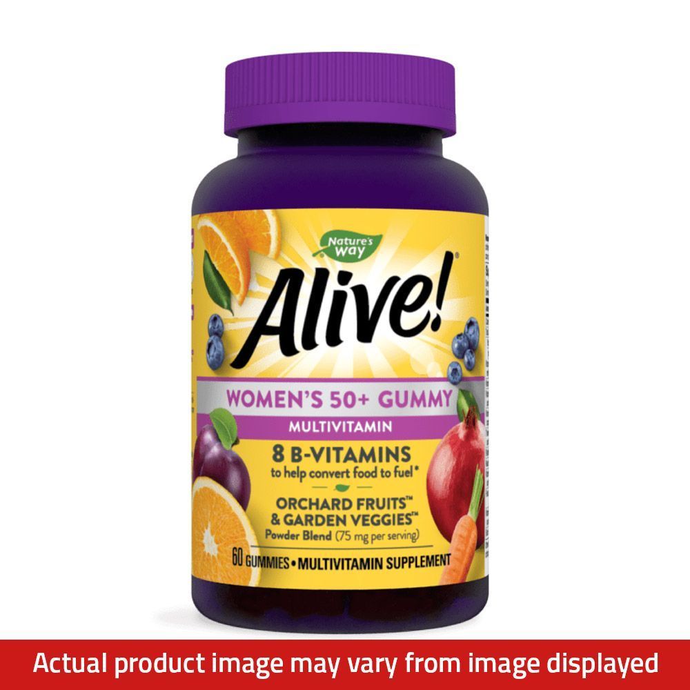 Alive Womens 50+ Multivitamin Gummies 60&#039;s