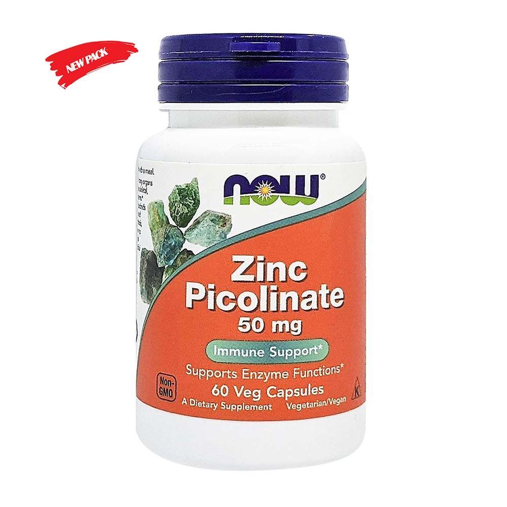 الآن Zinc Picolinate 50 mg Capsules 60's