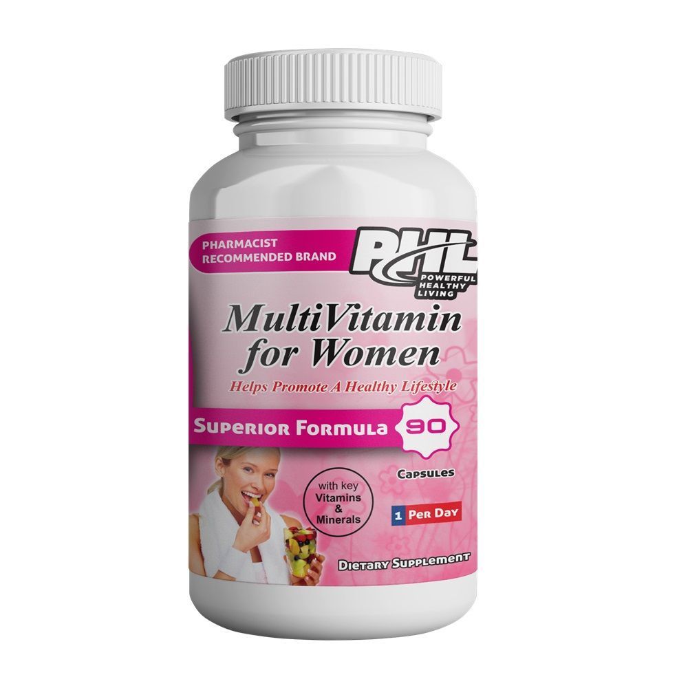 PHL Women&#039;s Multi-Vitamin Capsules 90&#039;s