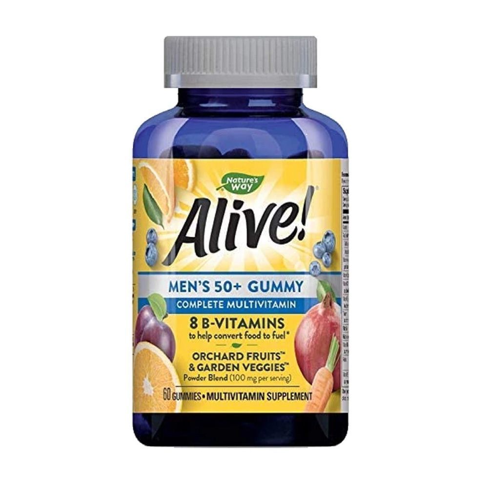 Alive Mens 50+ Vitamin Gummy 60's