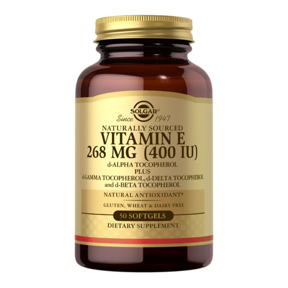 Solgar Vitamin E 400 IU Softgel 50&#039;s