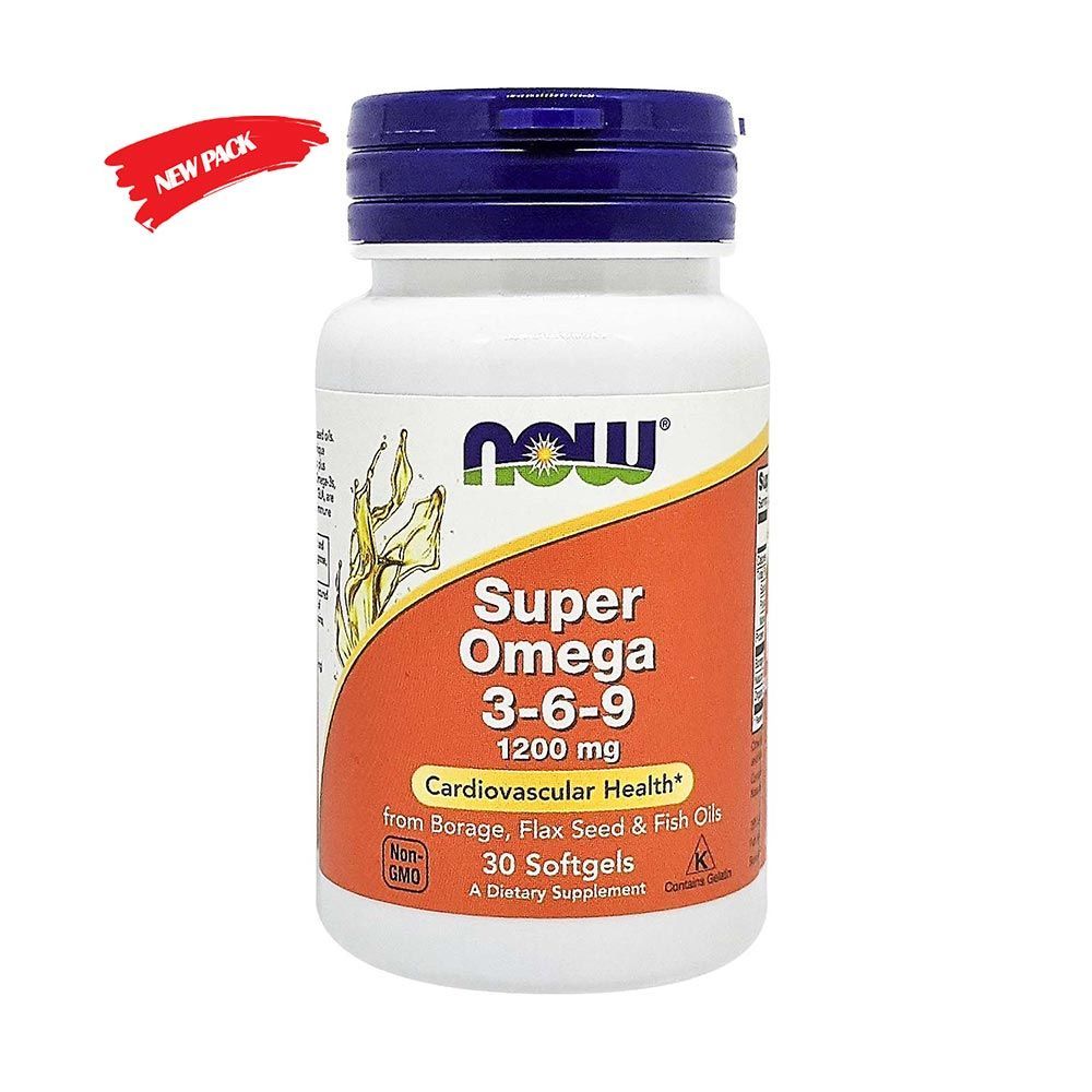 الآن Super Omega 3-6-9 Softgels