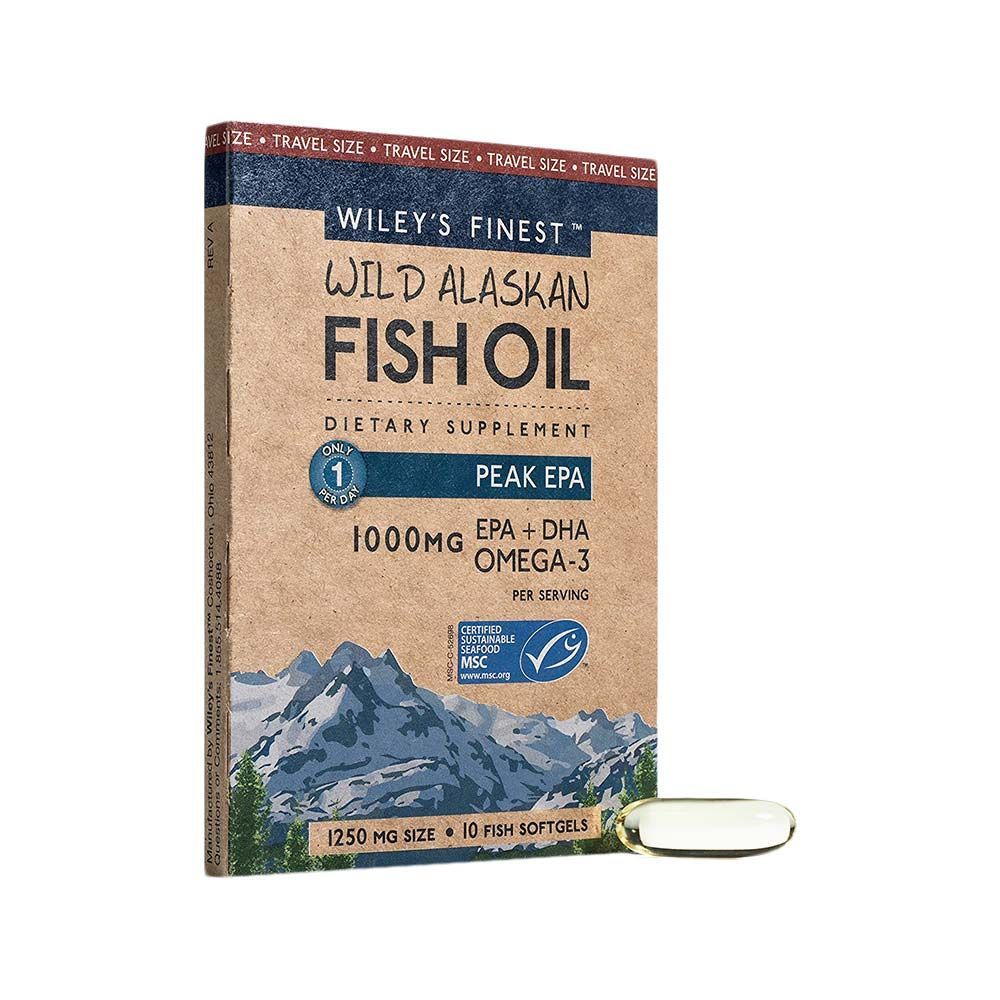 Wiley&#039;s Finest Peak EPA Softgels