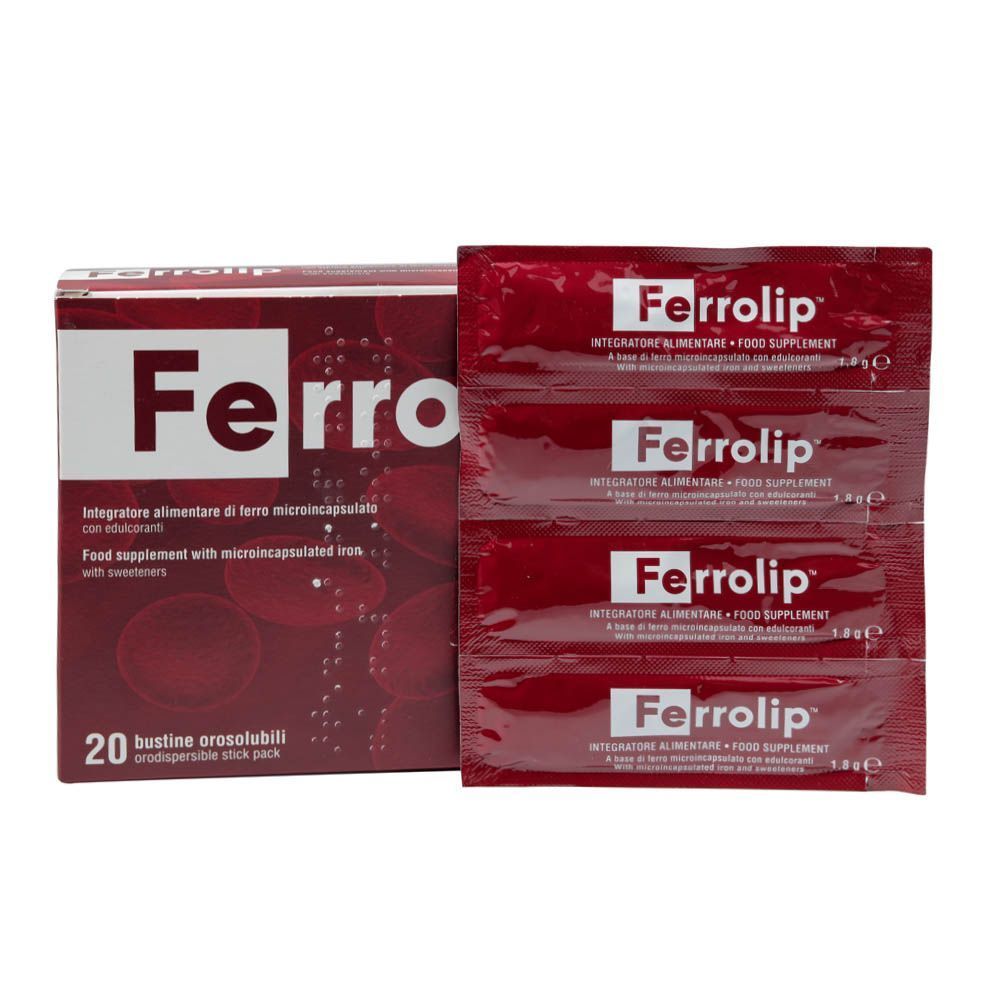 Ferrolip Orodispersible Stick Pack Powder 20&#039;s
