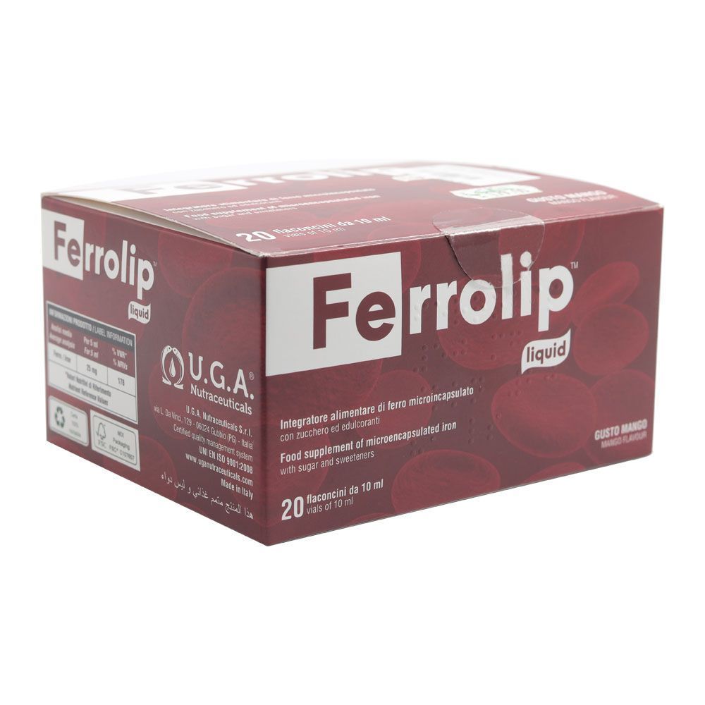 Ferrolip Oral Liquid Vials 10 مل 20 قوارير