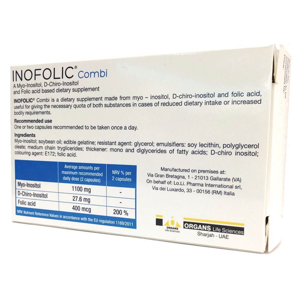 Inofolic Combi Capsules 30&#039;s