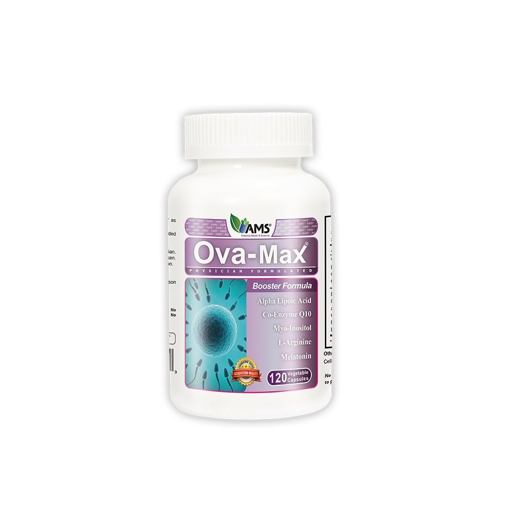 AMS Ova-max Vegetable Capsules 120&#039;s