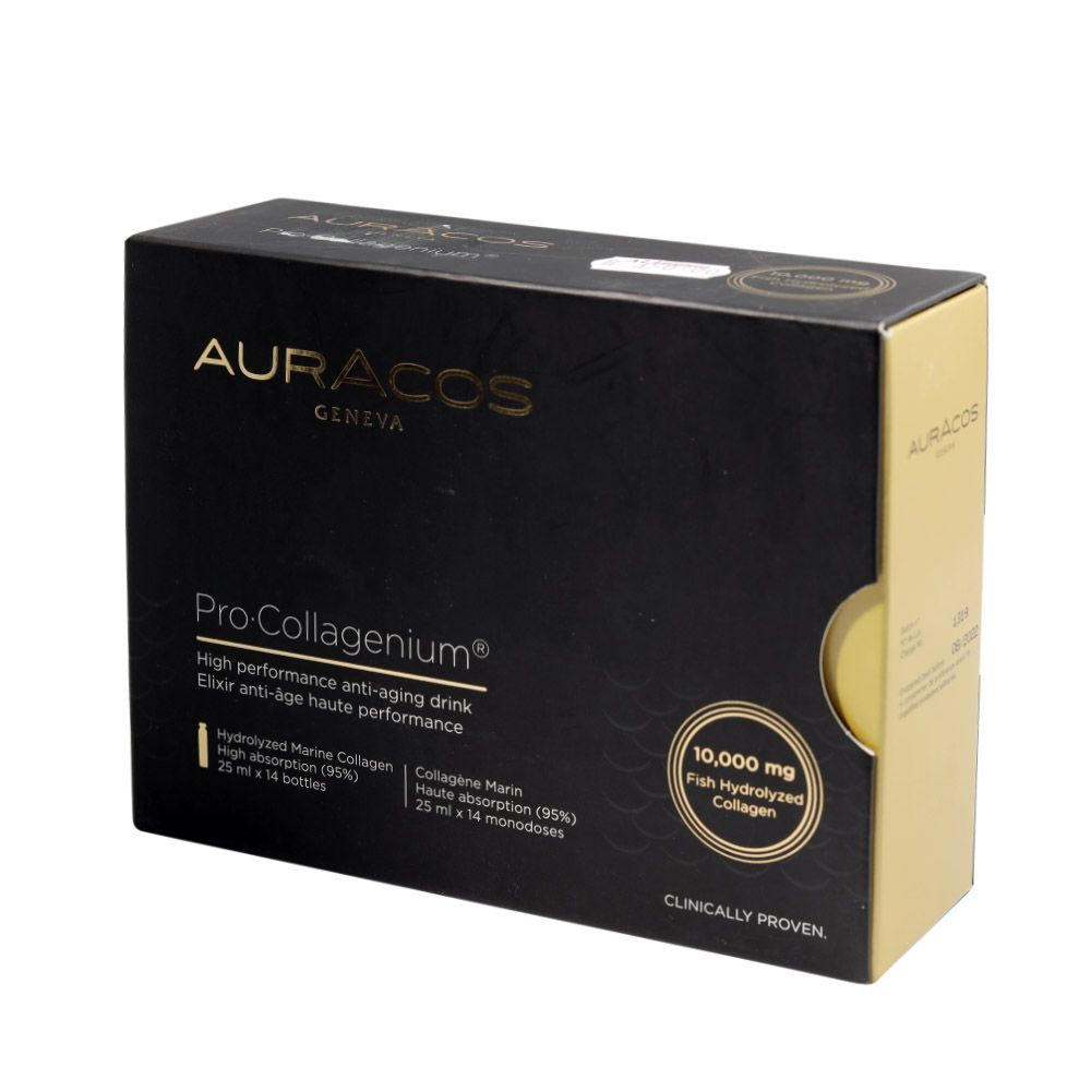 Auracos Pro-Collagenium Oral Liquid 25 مل 14 قرص