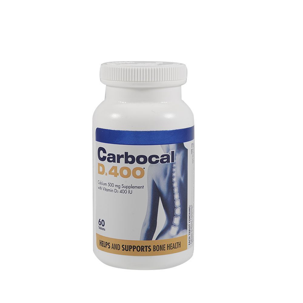 Carbocal D 400 Tablets 60&#039;s