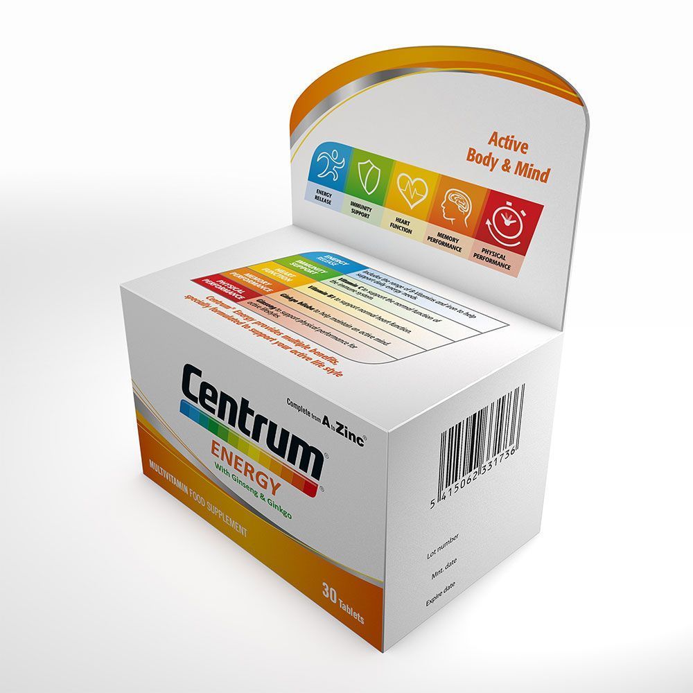 Centrum Energy Tablets 30&#039;s