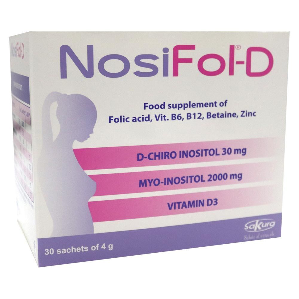 Nosifol-D Powder Food Supplement Sachet 4 g 30&#039;s