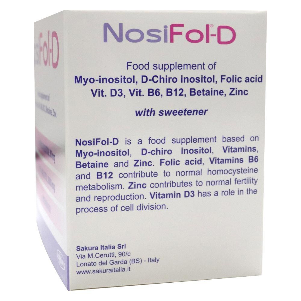 Nosifol-D Powder Food Supplement Sachet 4 g 30&#039;s