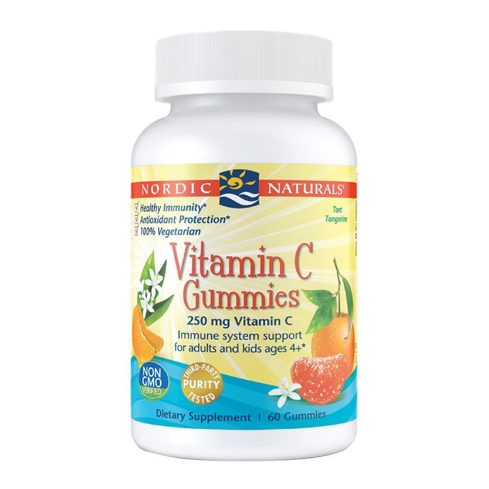 Nordic Naturals Kids and Adults Vitamin C 250 mg Gummies 60&#039;s