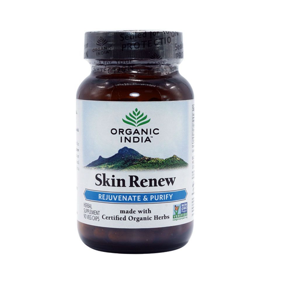 Organic India Skin Renew Vegetable Capsules 90&#039;s