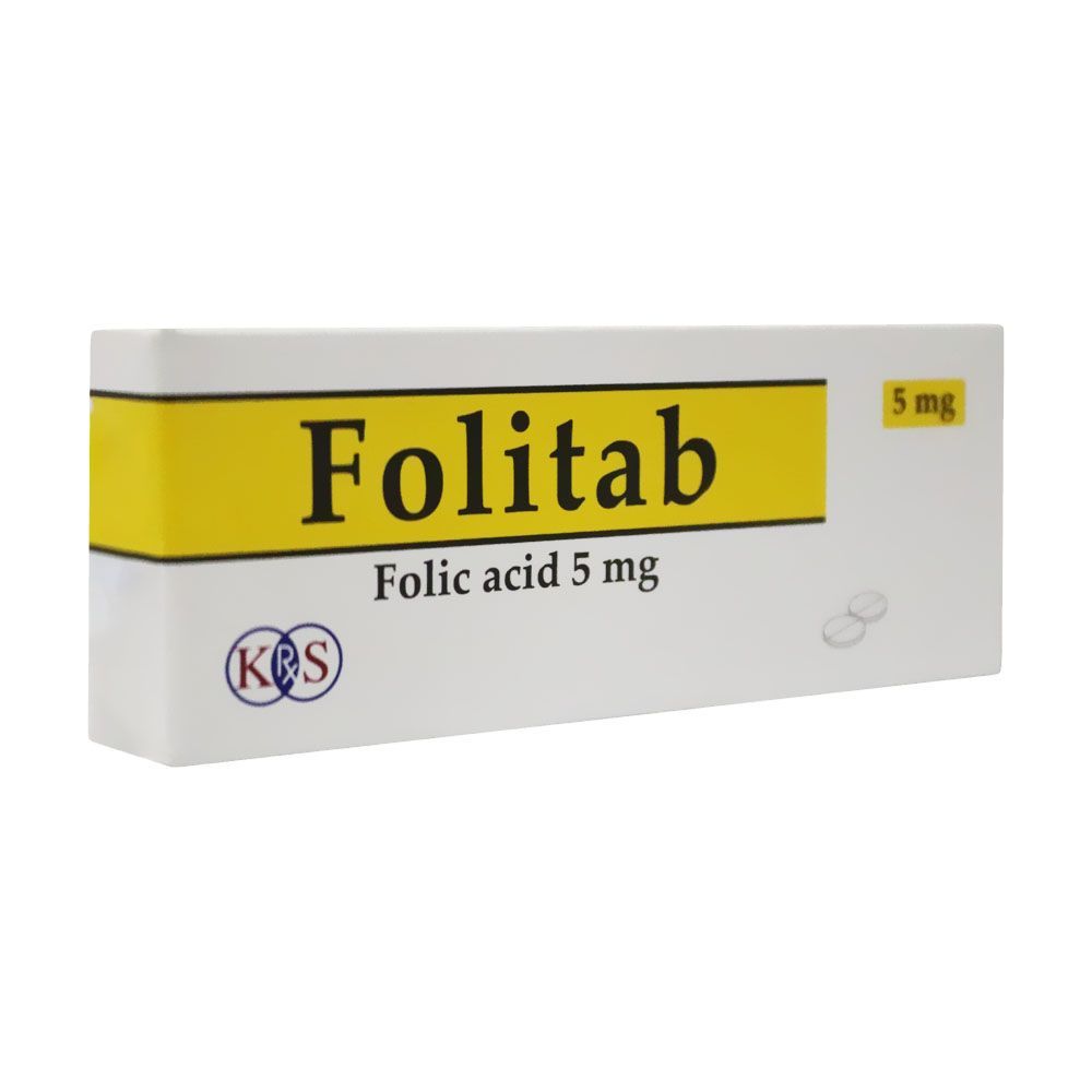 Folitab 5 mg  Tablet 20&#039;s