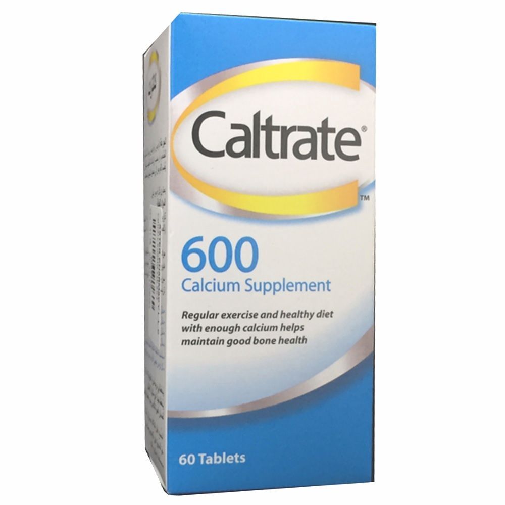Caltrate 600 mg Tablets 60&#039;s