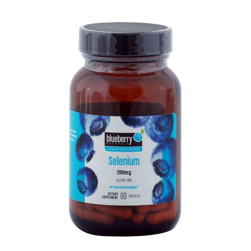 Blueberry Naturals Selenium 200 mcg Capsule 60&#039;s