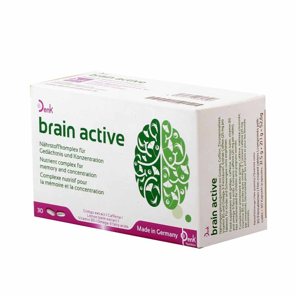 Denk Brain Active Tablet + Capsule 60&#039;s