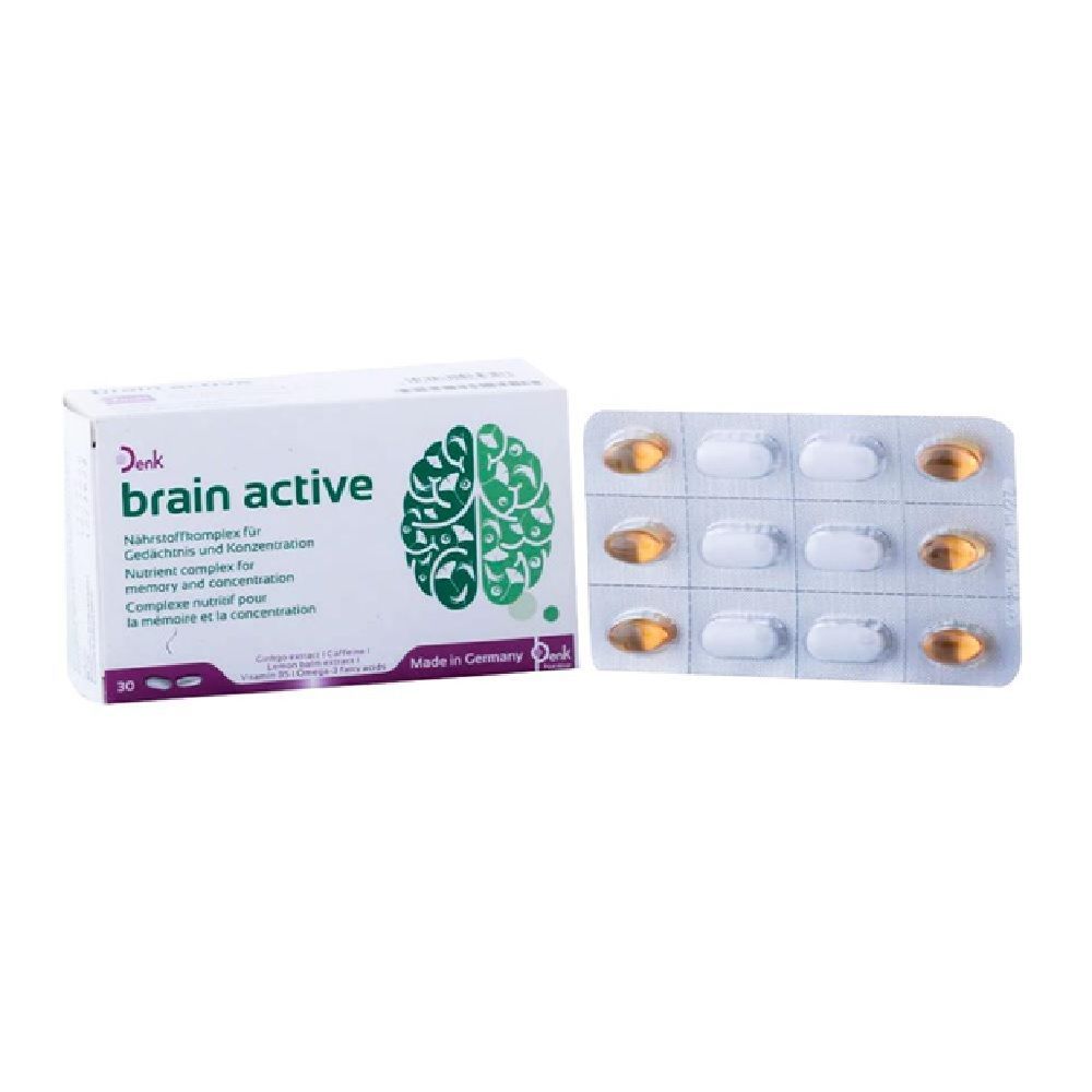 Denk Brain Active Tablet + Capsule 60&#039;s