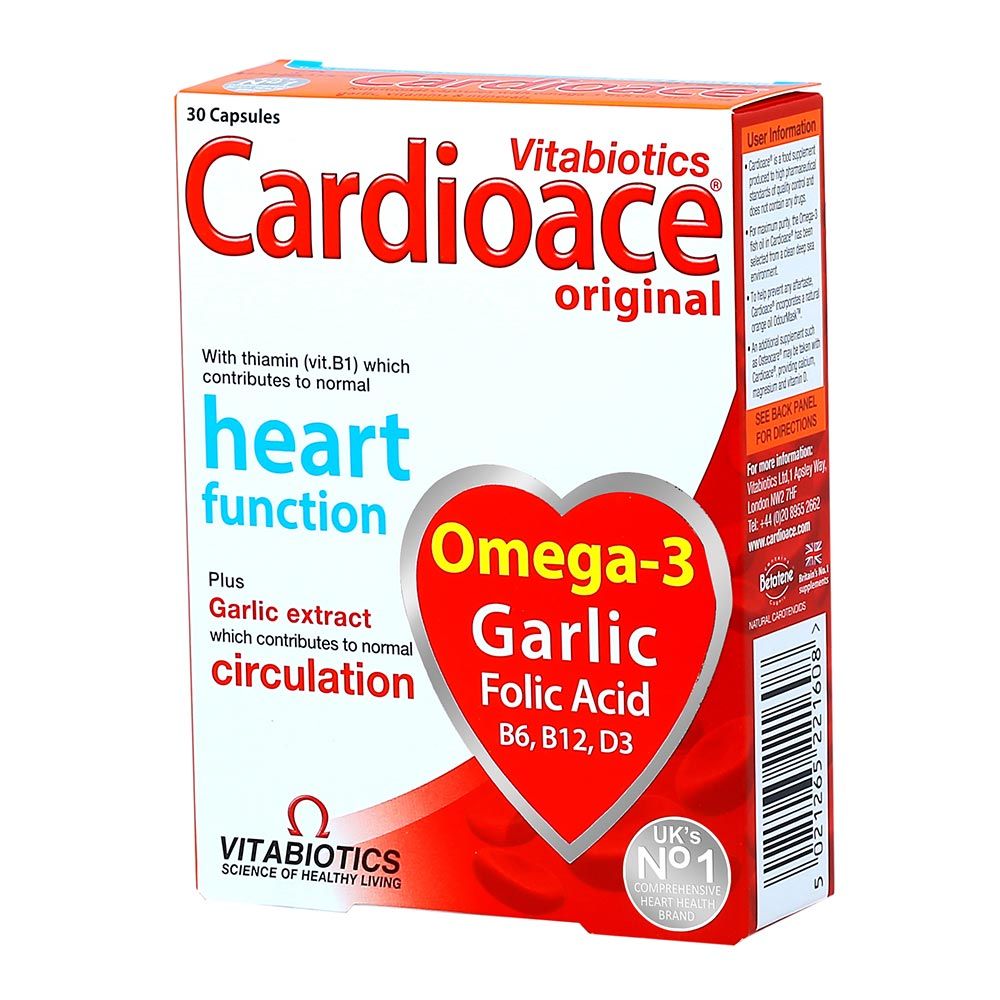 Vitabiotics Cardioace Capsules 30&#039;s