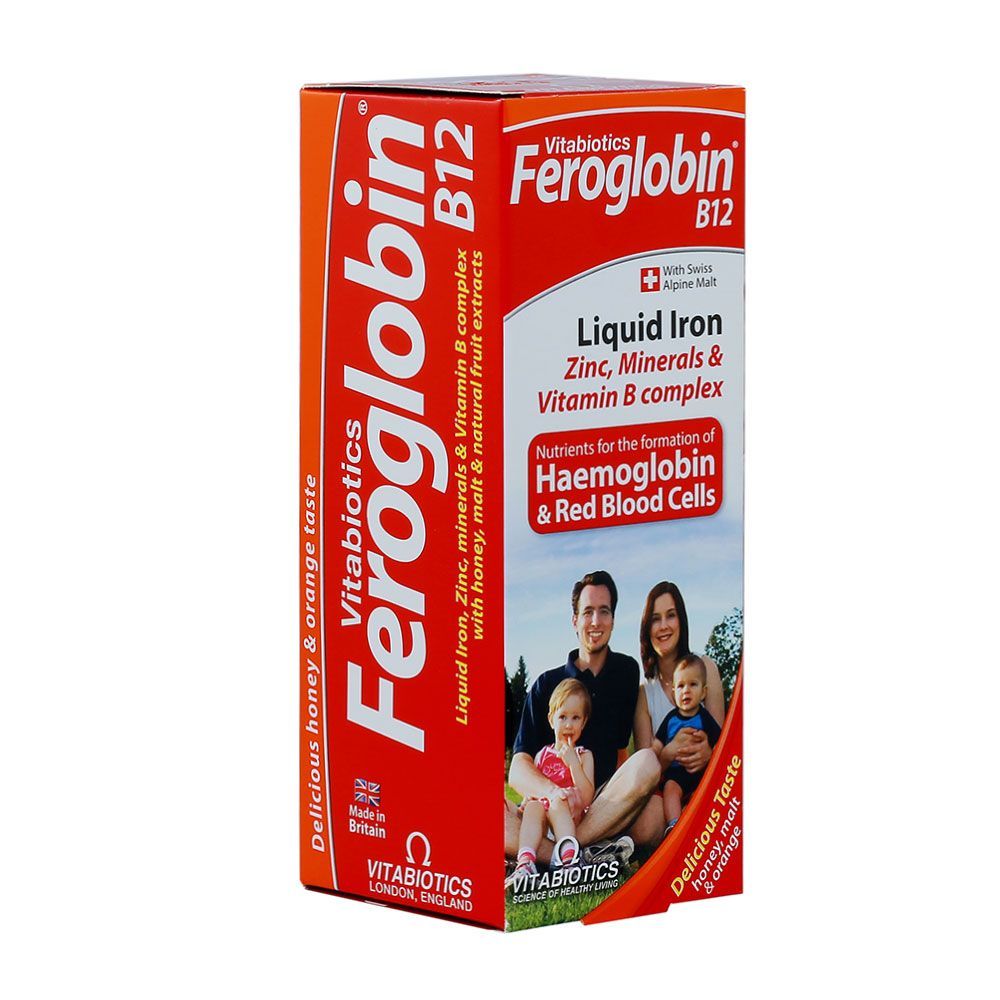 Vitabiotics Feroglobin B12 Syrup 200 mL