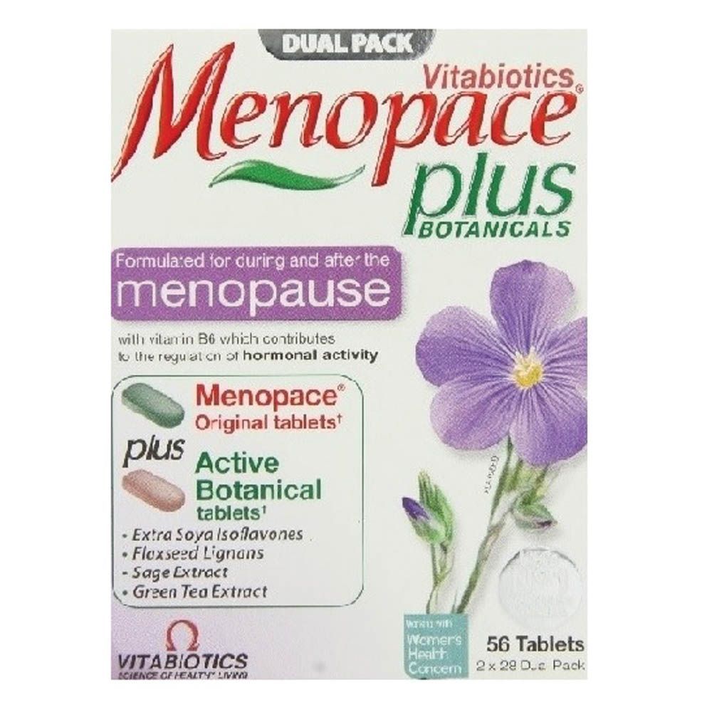 Vitabiotics Menopace Plus Tablets 56&#039;s