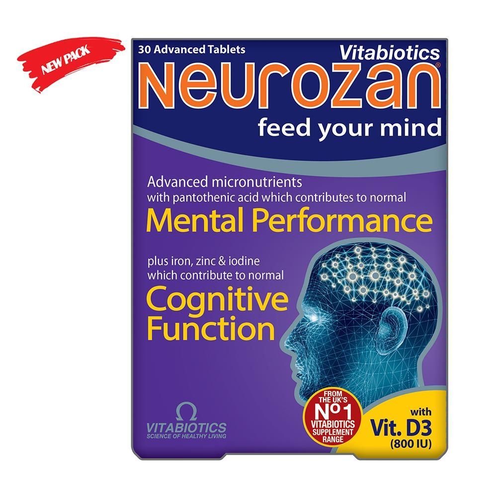 Vitabiotics Neurozan Tablets 30&#039;s