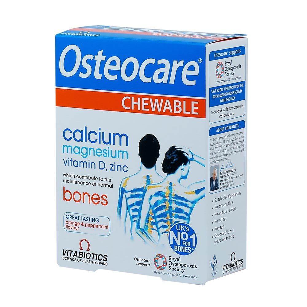 Vitabiotics Osteocare Chewable Tablets 30&#039;s