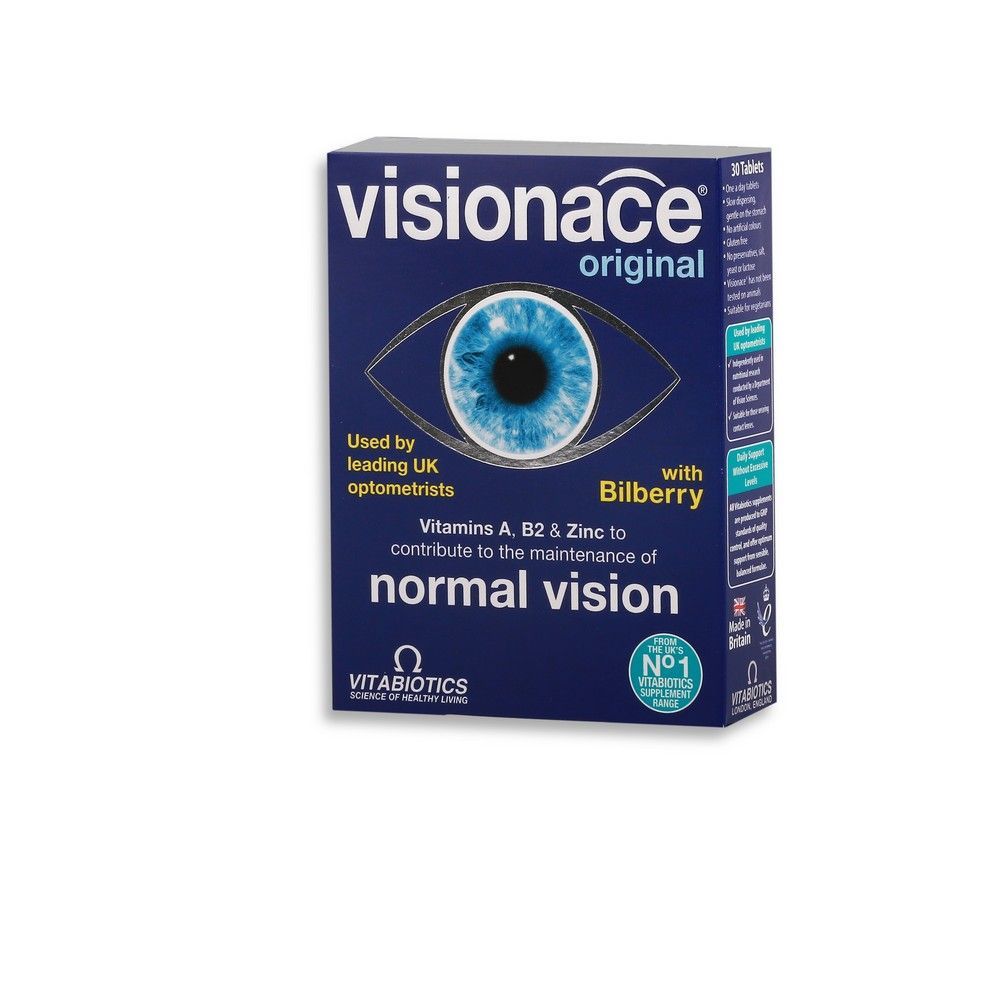 Vitabiotics Visionace Original Tablets 30&#039;s